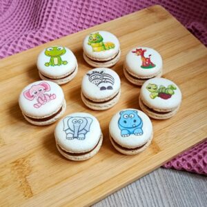 Makronky s logem/obrázkem